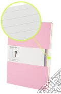 Volant Moleskine - Extra Large Righe ROSA (2 taccuini) articolo cartoleria