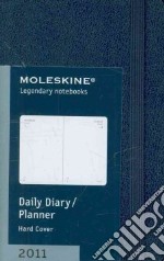 Agenda Moleskine 2011 - GIORNALIERA EXTRA SMALL Copertina Rigida Blu articolo cartoleria