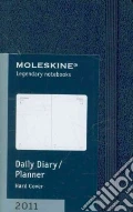 Agenda Moleskine 2011 - GIORNALIERA EXTRA SMALL Copertina Rigida Blu art vari a