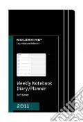 Agenda Moleskine 2011 - SETTIMANALE POCKET Copertina Morbida Nera art vari a