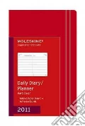 Agenda Moleskine 2011 - GIORNALIERA POCKET Copertina Rigida Rossa art vari a