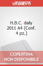 H.B.C. daily 2011 A4 (Conf. 4 pz.) articolo cartoleria
