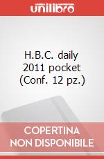 H.B.C. daily 2011 pocket (Conf. 12 pz.) articolo cartoleria