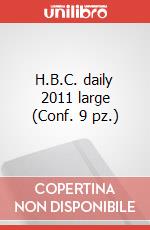 H.B.C. daily 2011 large (Conf. 9 pz.) articolo cartoleria