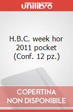 H.B.C. week hor 2011 pocket (Conf. 12 pz.) articolo cartoleria