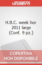 H.B.C. week hor 2011 large (Conf. 9 pz.) articolo cartoleria