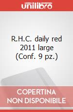 R.H.C. daily red 2011 large (Conf. 9 pz.) articolo cartoleria