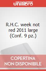 R.H.C. week not red 2011 large (Conf. 9 pz.) articolo cartoleria