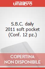 S.B.C. daily 2011 soft pocket (Conf. 12 pz.) articolo cartoleria