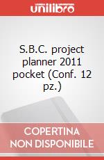 S.B.C. project planner 2011 pocket (Conf. 12 pz.) articolo cartoleria