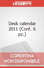 Desk calendar 2011 (Conf. 6 pz.) articolo cartoleria