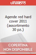 Agende red hard cover 2011 (assortimento 30 pz.) articolo cartoleria di Moleskine