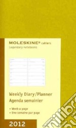 Moleskine Agenda 2012 CAHIER Planner Settimanale - Pocket, colore Mais articolo cartoleria