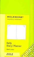 Moleskine Agenda 2012 Giornaliera EXTRASMALL Planner - Copertina Verde Lime  scrittura