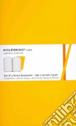 Golden yellow plain volant notebooks L articolo cartoleria