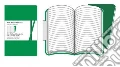 Emerald green ruled volant notebooks L art vari a