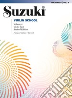 Suzuki violin school. Ediz. italiana, francese e spagnola. Vol. 4 articolo cartoleria di Suzuki Shinichi
