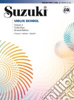 Suzuki violin school. Ediz. italiana, francese e spagnola. Con CD Audio. Vol. 1 articolo cartoleria di Suzuki Shinichi