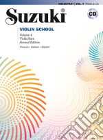 Suzuki violin school. Ediz. italiana, francese e spagnola. Con CD-Audio. Vol. 4 articolo cartoleria di Suzuki Shinichi