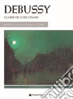 Claire de lune. Piano articolo cartoleria di Debussy Claude