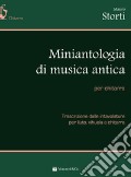 Miniantologia di musica antica art vari a