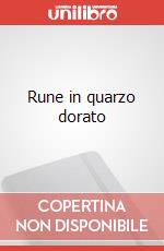 Rune in quarzo dorato articolo cartoleria