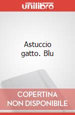 Astuccio gatto. Blu art vari a