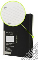 Weekly notebook XL. Soft black cover articolo cartoleria