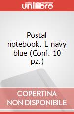 Postal notebook. L navy blue (Conf. 10 pz.) articolo cartoleria di Moleskine