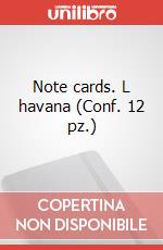 Note cards. L havana (Conf. 12 pz.) articolo cartoleria di Moleskine