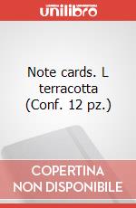 Note cards. L terracotta (Conf. 12 pz.) articolo cartoleria di Moleskine
