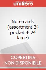 Note cards (assortment 24 pocket + 24 large) articolo cartoleria di Moleskine