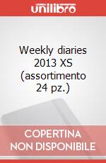 Weekly diaries 2013 XS (assortimento 24 pz.) articolo cartoleria di Moleskine