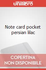 Note card pocket persian lilac articolo cartoleria