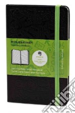 Evernote smart notebook large ruled black hard articolo cartoleria