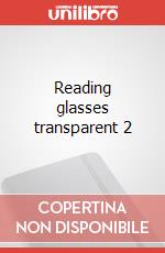 Reading glasses transparent 2 articolo cartoleria