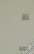Agenda legale 2018 grigio. Ediz. minore articolo cartoleria