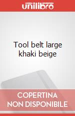 Tool belt large khaki beige articolo cartoleria