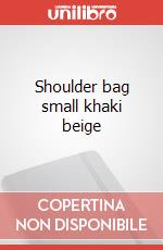 Shoulder bag small khaki beige articolo cartoleria