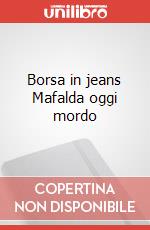 Borsa in jeans Mafalda oggi mordo articolo cartoleria