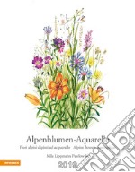Alpenblumen acquarelle. Calendario 2019 articolo cartoleria