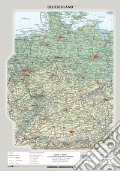 Deutschland. Carta murale geografica. Scala 1 : 800 000 art vari a