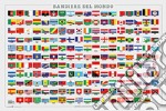 Bandiere del mondo. Geoposter articolo cartoleria
