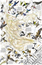 Migrazioni degli uccelli. Eurasia; Africa e Oceania. Carta murale. Ediz. inglese articolo cartoleria