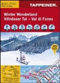 Winter wonderland Val di Funes. Carta topografica 1:25.000. Con panoramiche 3D. Ediz. italiana e tedesca art vari a
