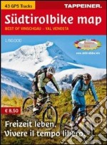 Südtirolbike map. Best of Vinschgau. Ediz. italiana e tedesca articolo cartoleria