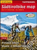 Südtirolbike map. Best of Vinschgau. Ediz. italiana e tedesca art vari a