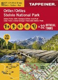 Ortler/Stelvio national park. Carta 3D art vari a