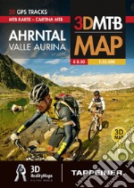 Valle Aurina. Cartina MTB. Con riproduzioni 3D