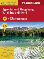 Eggental und Umgebung-Val D'Ega e dintorni. Cartina 1:25.000 articolo cartoleria